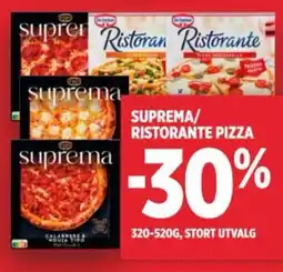 Meny Suprema/ ristorante pizza tilbud