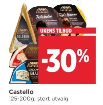 Meny Castello tilbud
