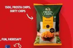 Meny Frosta chips, dirty chips tilbud