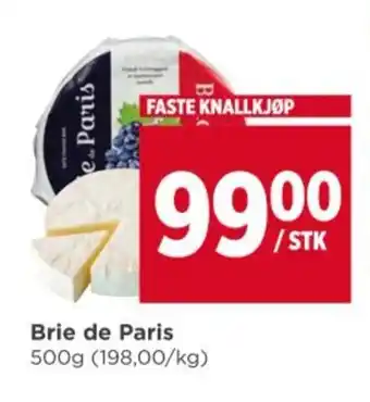 Meny Brie de paris tilbud