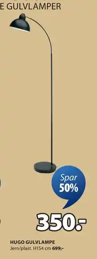 JYSK HUGO GULVLAMPE tilbud