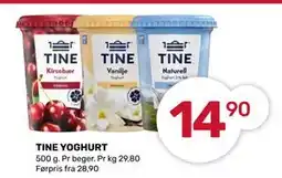 Matkroken TINE YOGHURT tilbud