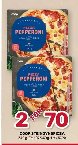 Matkroken COOP STEINOVNSPIZZA tilbud