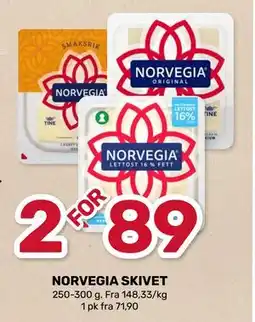 Matkroken NORVEGIA SKIVET tilbud