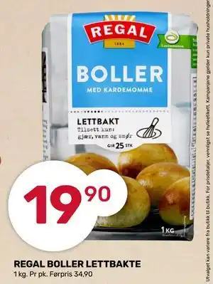 Matkroken REGAL BOLLER LETTBAKTE tilbud