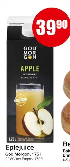 Spar Eplejuice tilbud