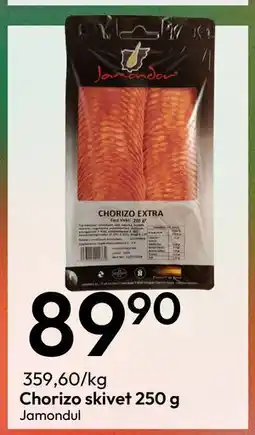 Gigaboks Chorizo skivet 250 g tilbud