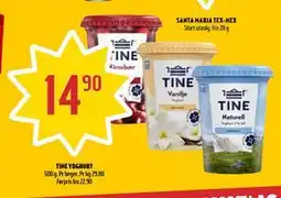 Coop Prix TINE YOGHURT tilbud