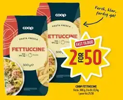 Coop Prix COOP FETTUCCINE tilbud