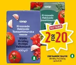 Coop Prix COOP HAKKEDE TOMATER tilbud