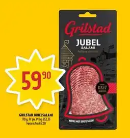 Coop Prix GRILSTAD JUBELSALAMI tilbud