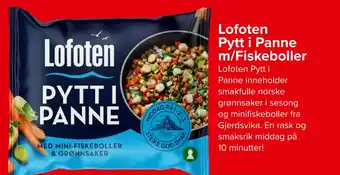 Spar Lofoten Pytt i Panne m/Fiskeboller tilbud