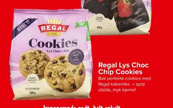 Spar Regal Lys Choc Chip Cookies tilbud