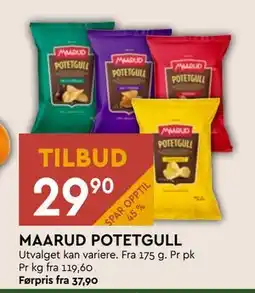 Coop Mega MAARUD POTETGULL tilbud