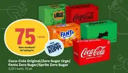 Coop Mega Coca-Cola Original/Zero Sugar Urge/ Fanta Zero Sugar/Sprite Zero Sugar tilbud