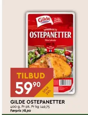 Coop Mega GILDE OSTEPANETTER tilbud