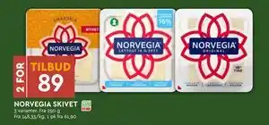 Coop Mega NORVEGIA SKIVET tilbud