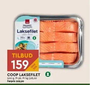 Coop Mega COOP LAKSEFILET tilbud