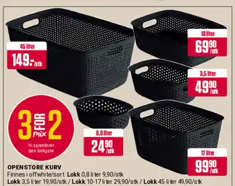 Europris Openstore kurv tilbud
