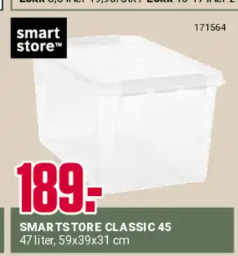 Europris SMARTSTORE CLASSIC 45 47 liter, tilbud