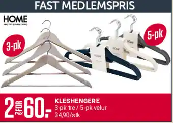 Europris KLESHENGERE tilbud