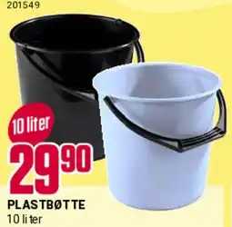 Europris PLASTBØTTE 10 liter tilbud