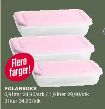 Europris POLARBOKS tilbud