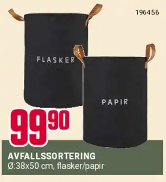 Europris AVFALLSSORTERING tilbud
