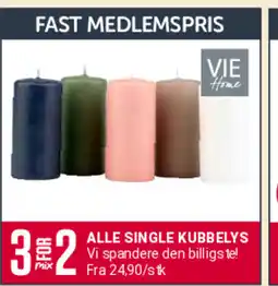 Europris ALLE SINGLE KUBBELYS tilbud