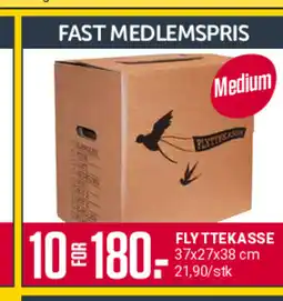 Europris FLYTTEKASSE tilbud