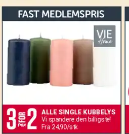 Europris ALLE SINGLE KUBBELYS tilbud