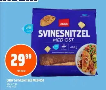 Coop Obs COOP SVINESNITZEL MED OST tilbud