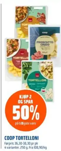 Coop Obs COOP TORTELLONI tilbud