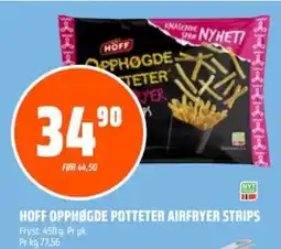 Coop Obs HOFF OPPHØGDE POTTETER AIRFRYER STRIPS tilbud