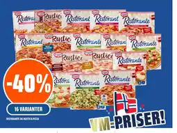 Coop Obs RISTORANTE OG RUSTICA PIZZA tilbud