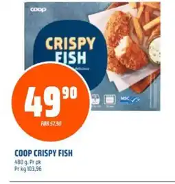 Coop Obs COOP CRISPY FISH tilbud