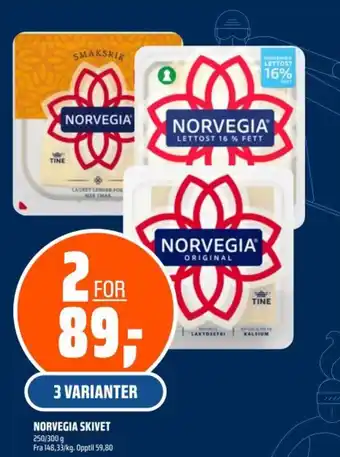 Coop Obs NORVEGIA SKIVET tilbud