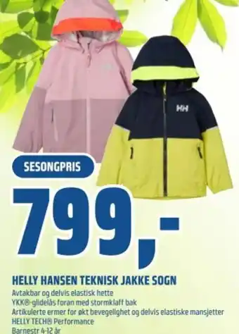 Coop Obs HELLY HANSEN TEKNISK JAKKE SOGN tilbud