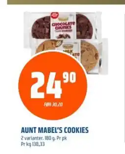 Coop Obs AUNT MABEL'S COOKIES tilbud