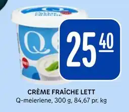 Rema 1000 CRÈME FRAÎCHE LETT tilbud