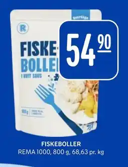 Rema 1000 FISKEBOLLER tilbud