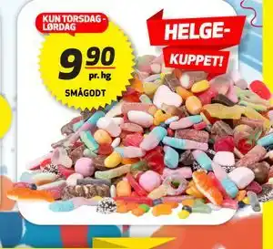 Bunnpris SMÅGODT tilbud