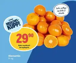 Coop Obs Klementin tilbud