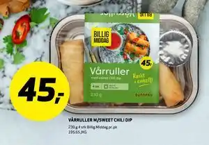 Bunnpris VÅRRULLER M/SWEET CHILI DIP tilbud