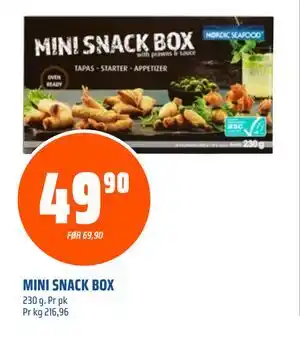 Coop Obs MINI SNACK BOX tilbud