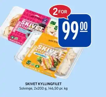 Rema 1000 SKIVET KYLLINGFILET tilbud