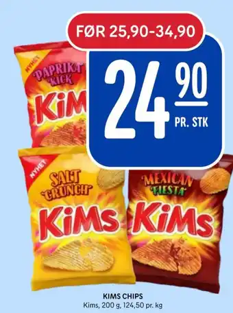 Rema 1000 KIMS CHIPS Kims tilbud