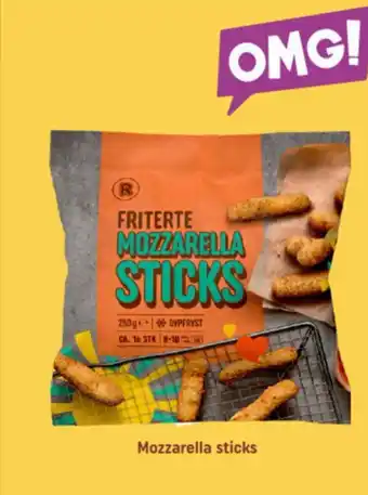 Rema 1000 Mozzarella sticks tilbud