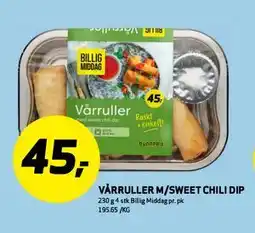 Bunnpris Vårruller m/Sweet Chili Dip tilbud