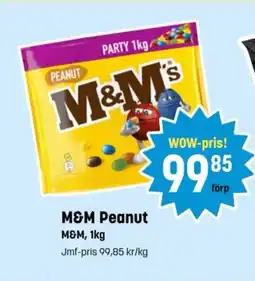 Eurocash M&M Peanut tilbud